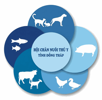 Logo Hội Chăn nuôi và Thú y tỉnh Đồng Tháp